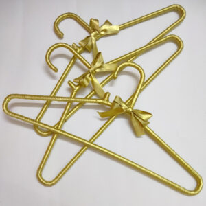 SET OF 6 Handmade durable high quality unique hangers for weddings and bridal dress packing