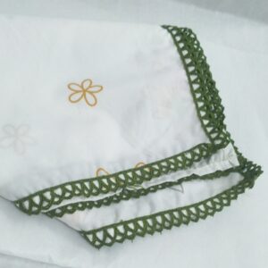 Set of 2 Bread covers with lace